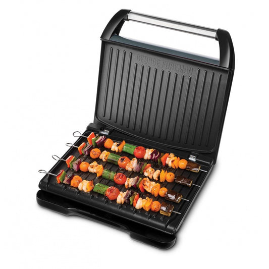 George Foreman Large Electric Steel Grill