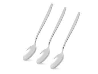 Fissman Set Of 3 Dinner Spoons Trento 20 Cm - Stainless Steel
