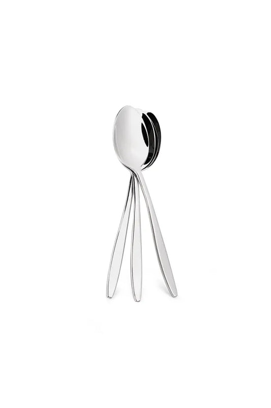 Fissman Set Of 3 Tea Spoons Trento 14 Cm - Stainless Steel