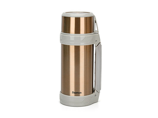 Fissman Double Wall Vacuum Bottle 800 Ml - Stainless Steel