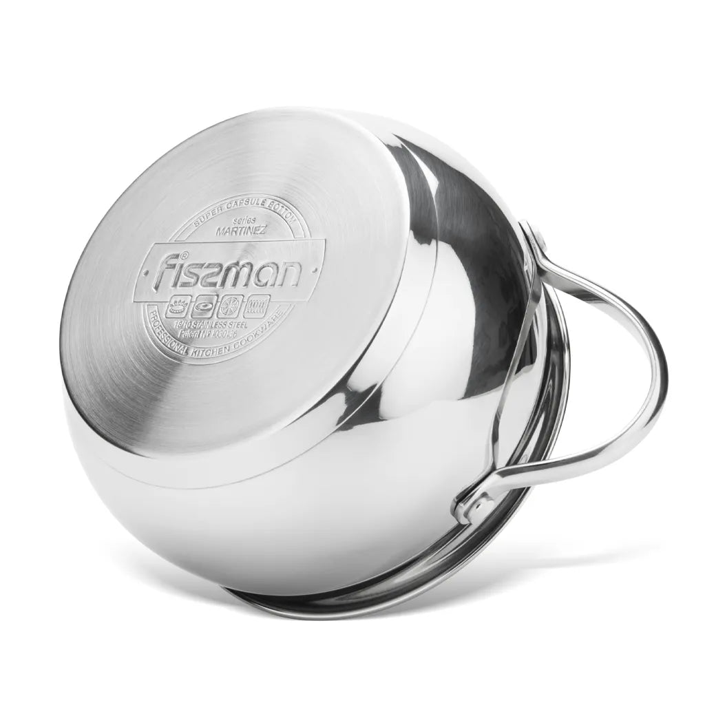 Fissman 6Pcs Cookware Set Martinez 6 Pcs With Glass Lids