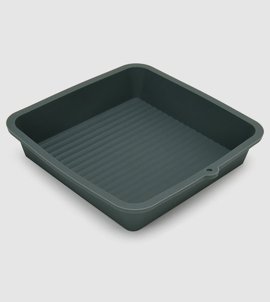 Fissman Square Shape Cake Mold 20X20X4 Cm - Silicone