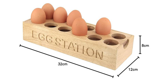 Rb Wooden Egg Station Holder 12