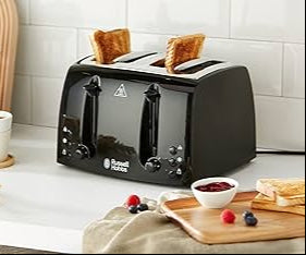 Russell Hobbs Textures 4 Slice Toaster