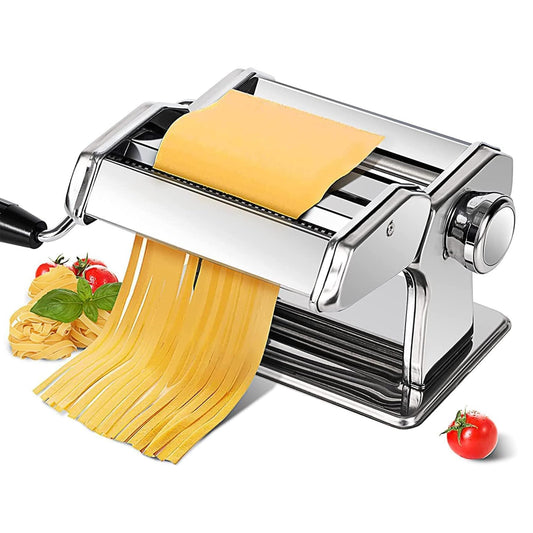 Prima Stainless Steel Pasta Maker With 9 Settings