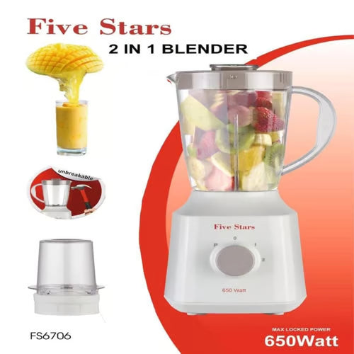 Five Stars 2In1 Blender - vv650W