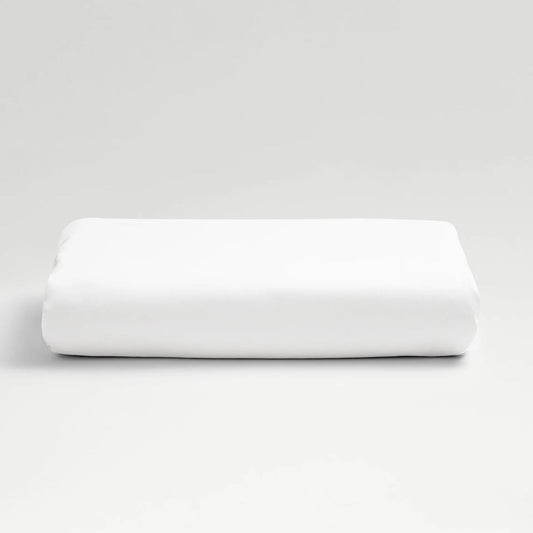 CHRISTY SATEEN WHITE KING GULF FITTED SHEET 150 X 200+40 CM