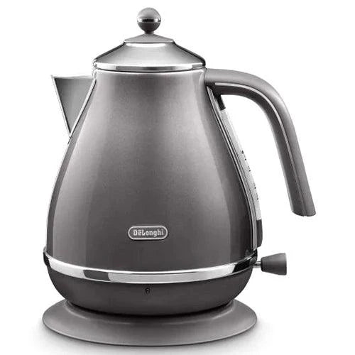 Delonghi Icona Metallics Kettle 1.7L Kbot3001 - Grey