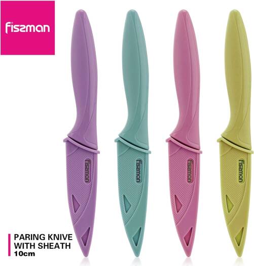 Fissman 4" Paring Knife With Sheath - 10 Cm