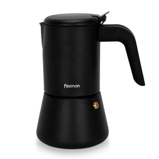 Fissman Coffee Make For 6 Cups - Stainless Steel - 300Ml
