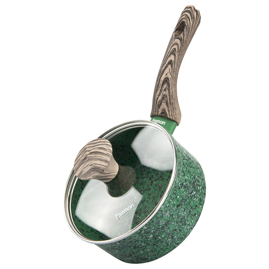 Fissman Sauce Pan Malachite with Glass Lid