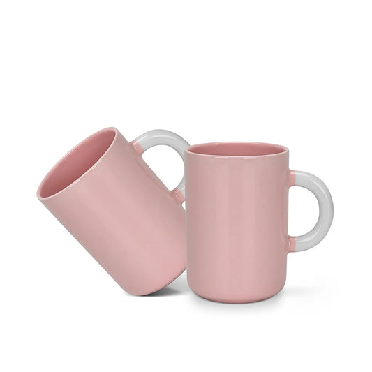 Fissman Set Of 2 Mugs 540 Ml - New Bone China
