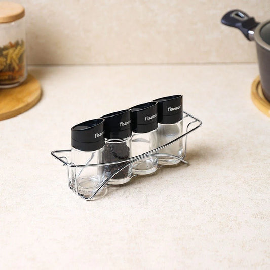 Fissman 6431 Condiment Set 5 Pcs - Glass