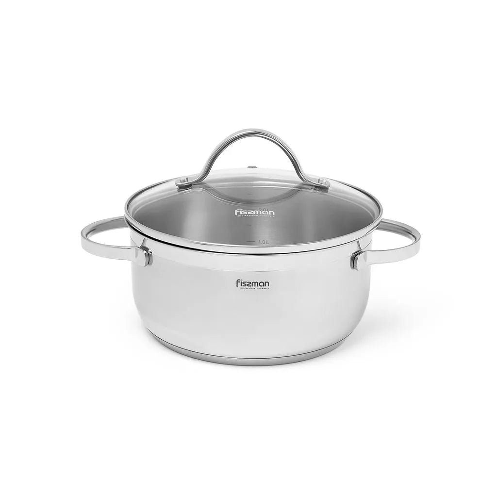 Fissman Stockpot Luminosa With Glass Lid