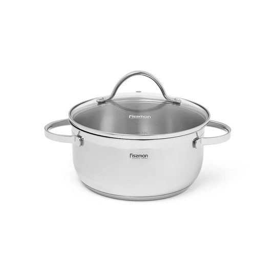 Fissman Stockpot Luminosa With Glass Lid