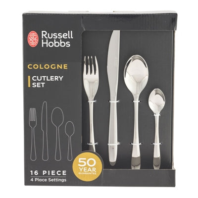 Russell Hobbs Cologne Cutlery Set 16 Piece