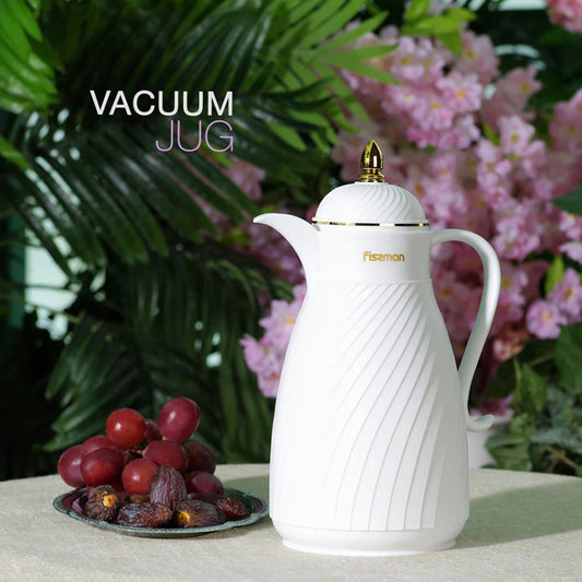 Vacuum Insulated Jug White - 1000 Ml