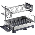 Tramontina 2-Tier Stainless Steel Dish Rack