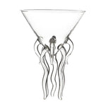 Octopus Cocktail Glass Transparent