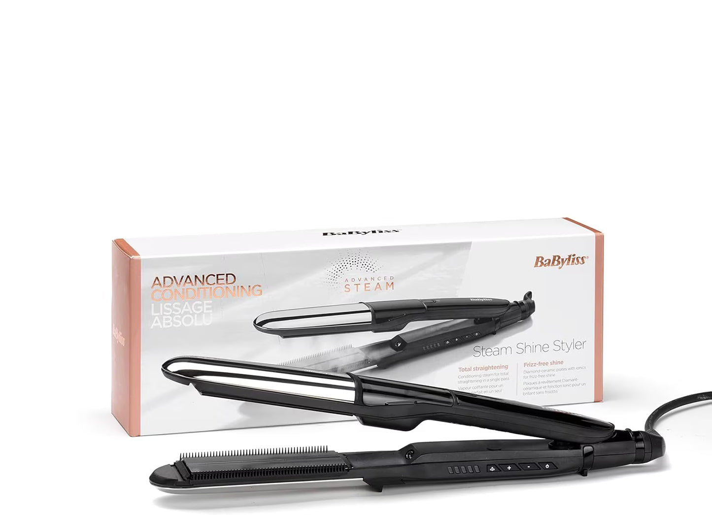 Babyliss Advanced Contioning Steam Shine Styler