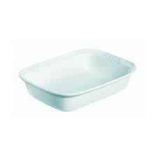 Pyrex Rectangle Roaster 31X20Cm White