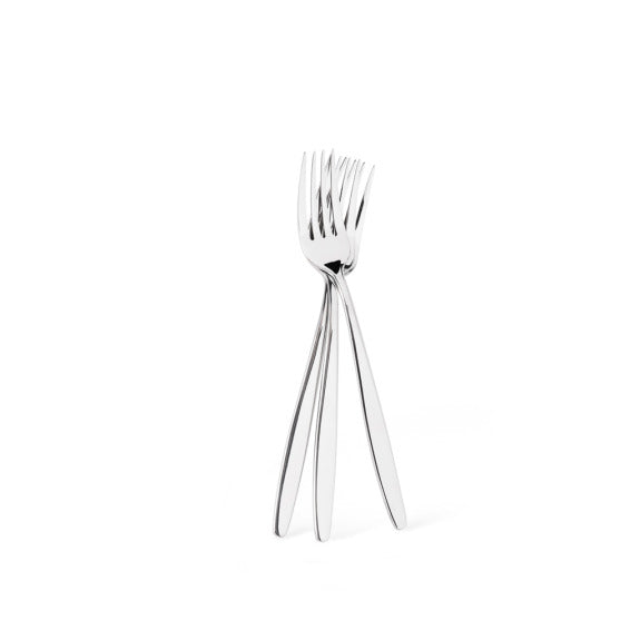 Fissman Set Of 3 Dinner Forks Trento 21 Cm - Stainless Steel