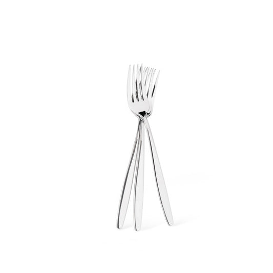 Fissman Set Of 3 Dinner Forks Trento 21 Cm - Stainless Steel
