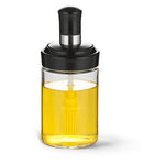 FISSMAN 250ml oil bottle with silicone brush (glass)