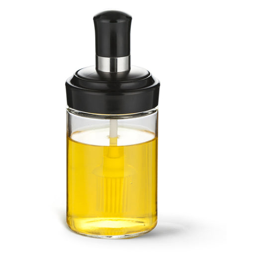 FISSMAN 250ml oil bottle with silicone brush (glass)