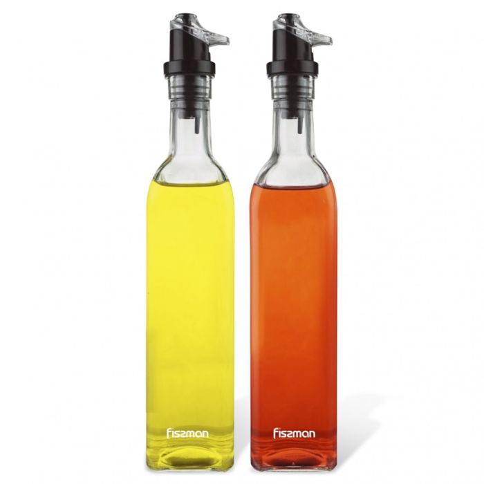 Fissman Oil & Vinegar Bottle Set 2х250ml Glass