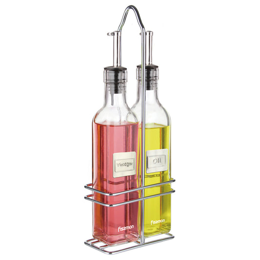 Fissman Oil&Vinegar Bottle Set 2X250 ML - Glass