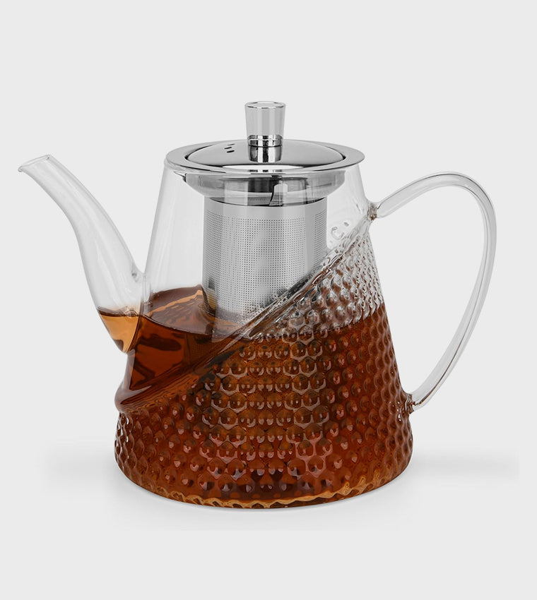 Fissman Tea Pot 1000 Ml With Stainless Steel Filter (Borosili)