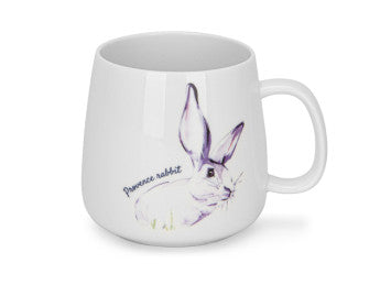 Fissman Mug Provence Rabbit Design Written - 400 Ml