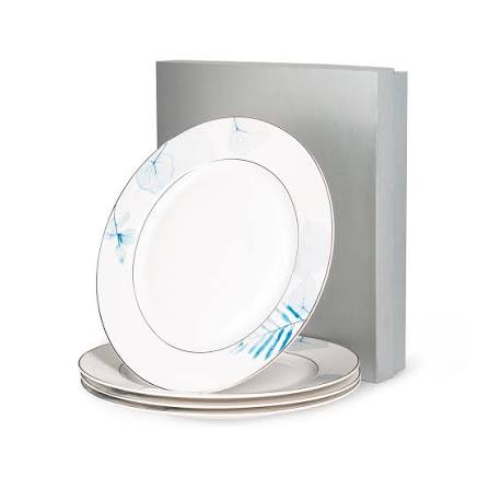 Fissman 4-Piece Plates Lyon 27cm Porcelain