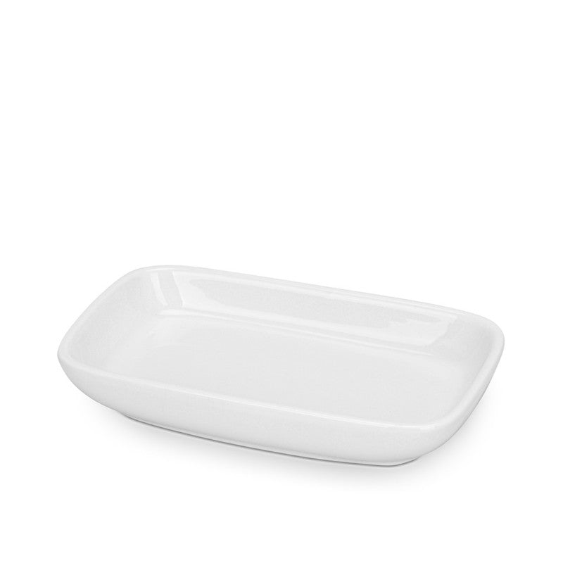 FISSMAN PORCELAIN SERVING PLATE 18X10CM