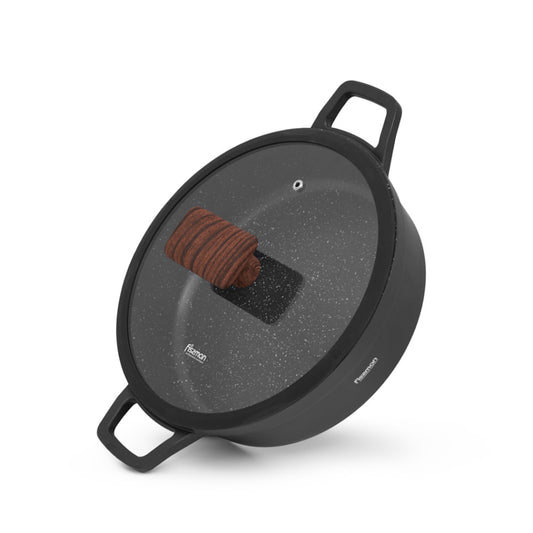 FISSMAN Saucepan FILOMENA 28x7.5 cm / 3.5 l with glass lid