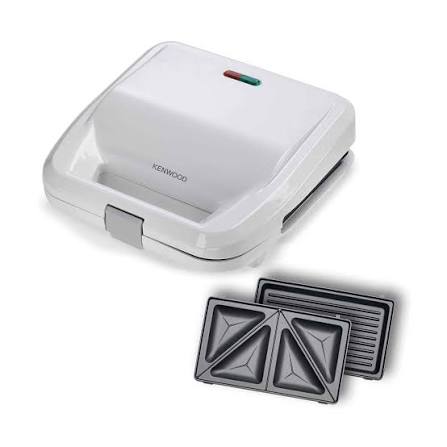 Kenwood 2 in 1 Sandwich Maker 750W, Non-Stick, White SMP02.000WH Kenwood Shop All Kenwood Products Reviews 5 Total Products 112 Kenwood 2 in 1 Sandwich Maker