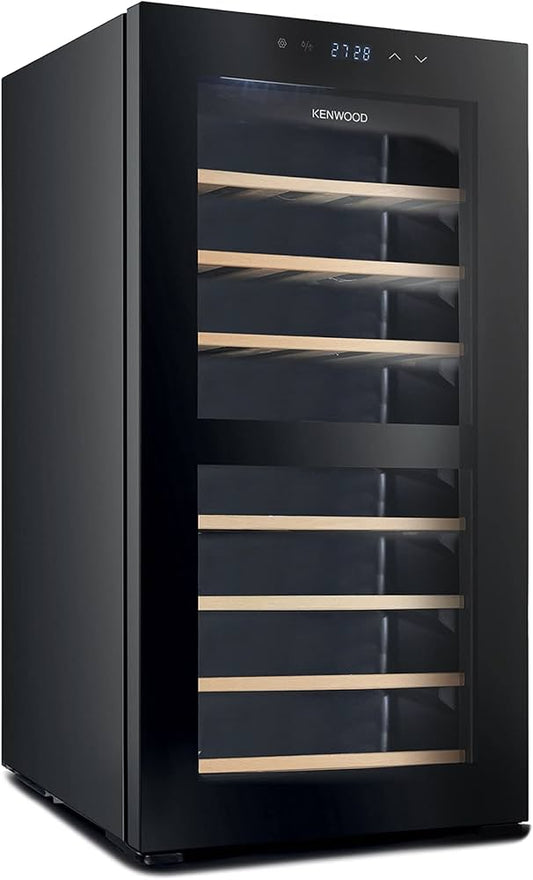 Kenwood 55-bottle beverage refrigerator, black color