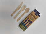 Wooden Cutlery Kraft Box