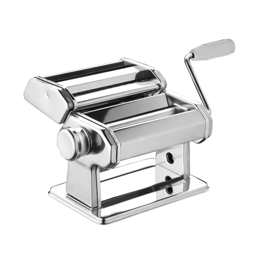 Prima Stainless Steel Pasta Maker With 9 Settings