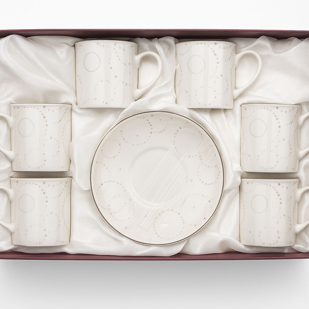 Coffee Cups And Saucer 12 S