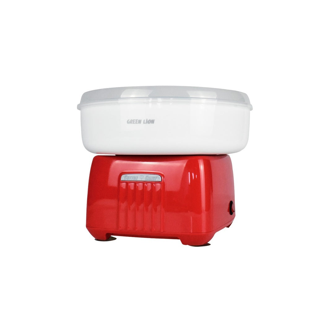 Green Lion Cotton Candy Maker White&Red - 500W