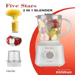 Five Stars 2In1 Blender - vv650W