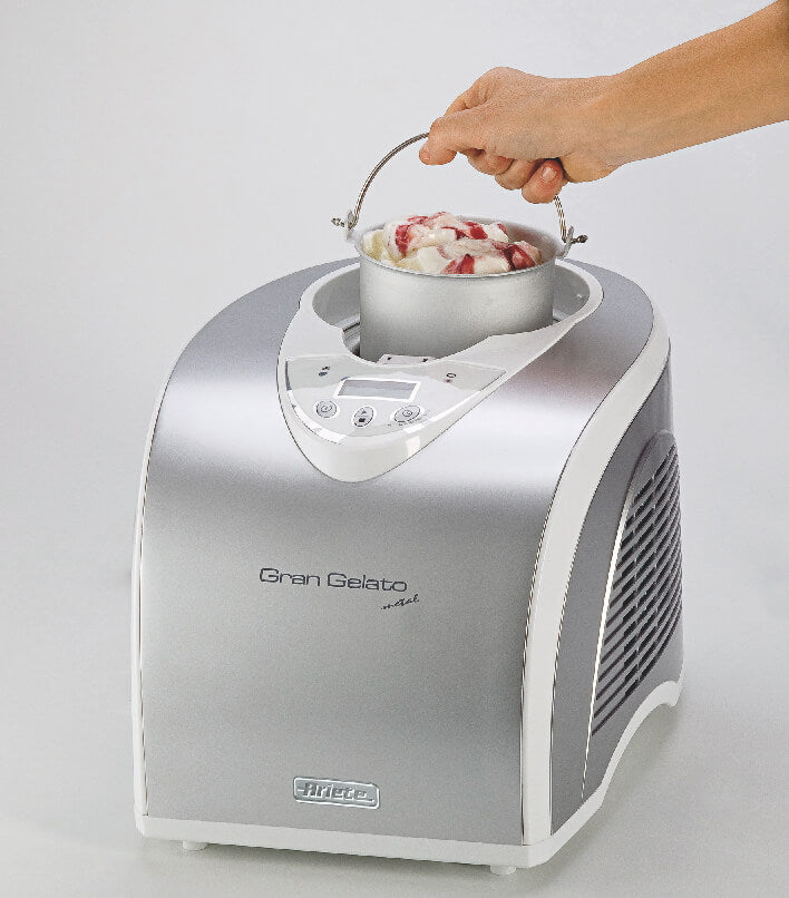 Ariete Gran Gelato Ice Cream Maker + Compressor