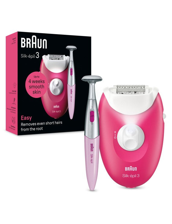 Braun Silk-Epil 3 Easy Hair Removal