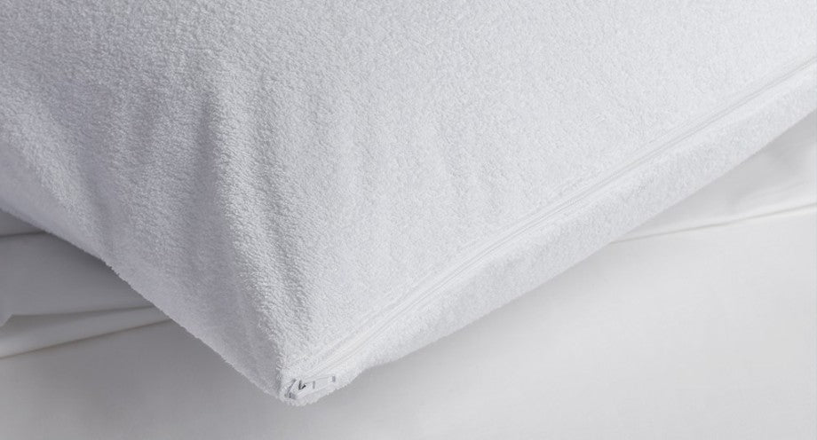 Babylon Standard Pillow Protector - Bamboo White
