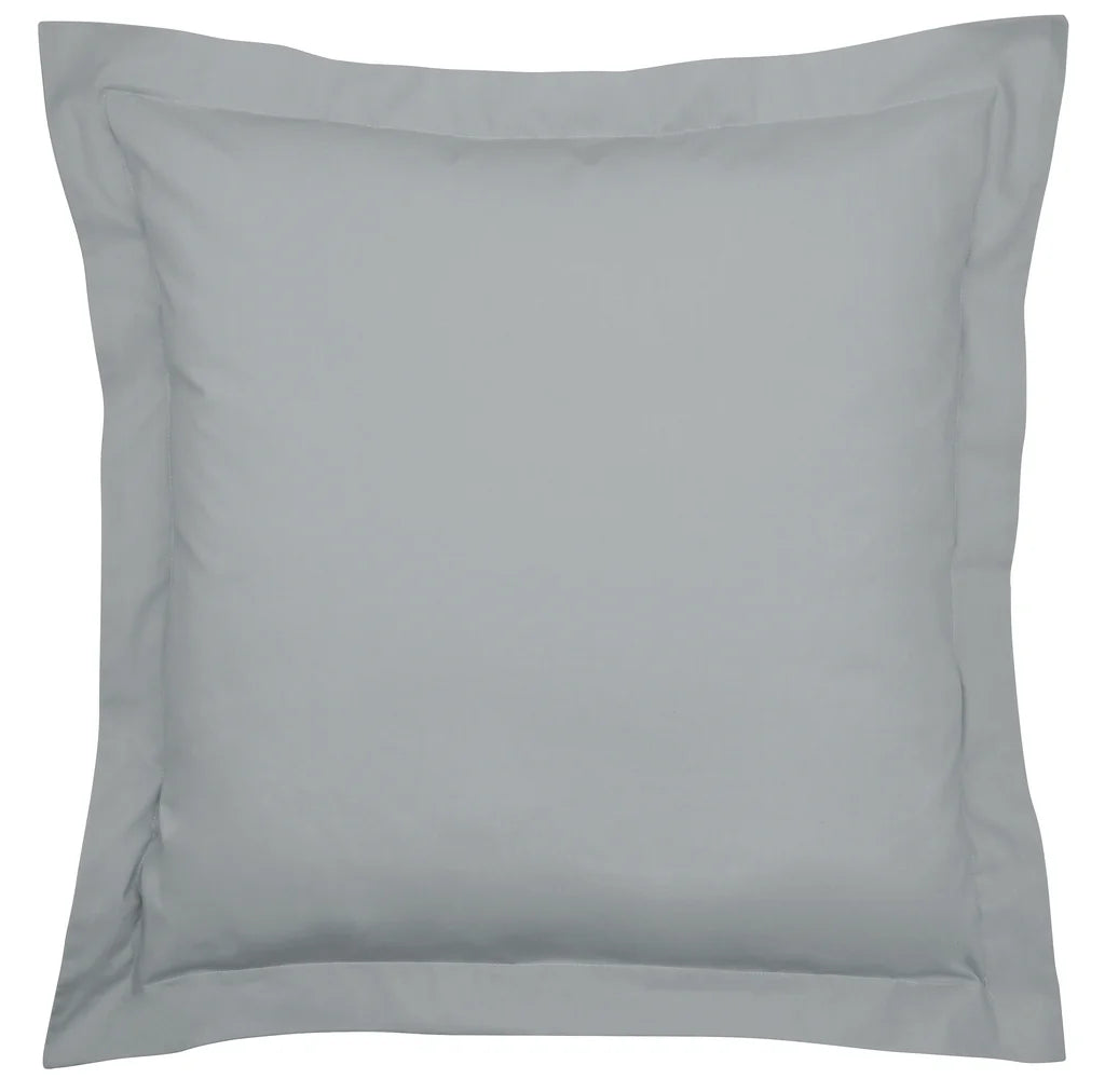 Bianca 400 Tc Sateen Plain Dyed Euro Square Pillowcase Single