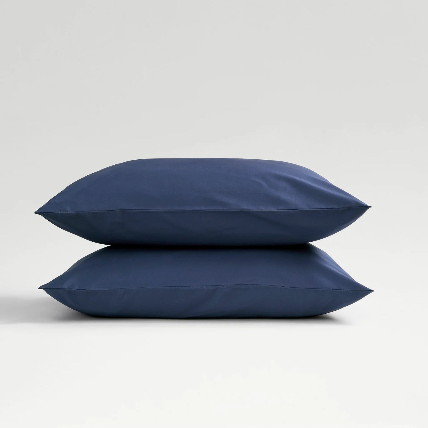 Bianca 400 Tc Sateen Plain Dyed King Pillowcase Pair Navy