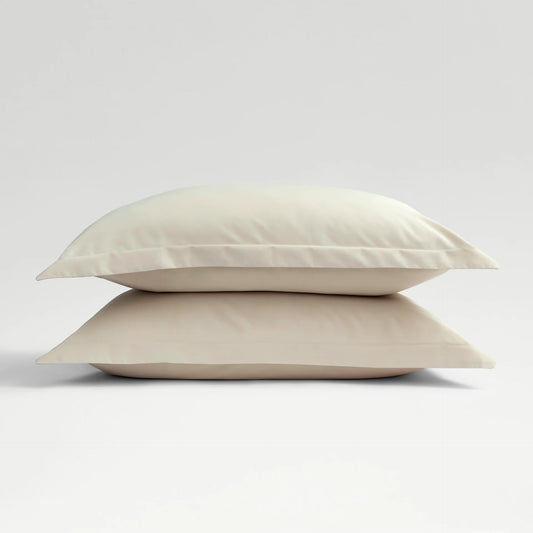 Bianca 400 Tc Sateen Plain Dyed Oxford Pillowcase Pair Linen