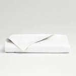 Bianca 400 Tc Sateen Plain Dyed Flat Sheet White